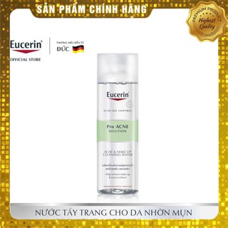 Nước tẩy trang Eucerin ProAcne dưỡng ẩm dành cho da mụn 200ml - 87926