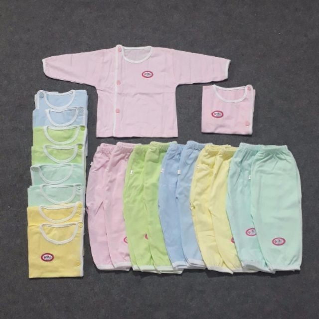 set 1 bộ baby born , vải cotton hàng loại 1