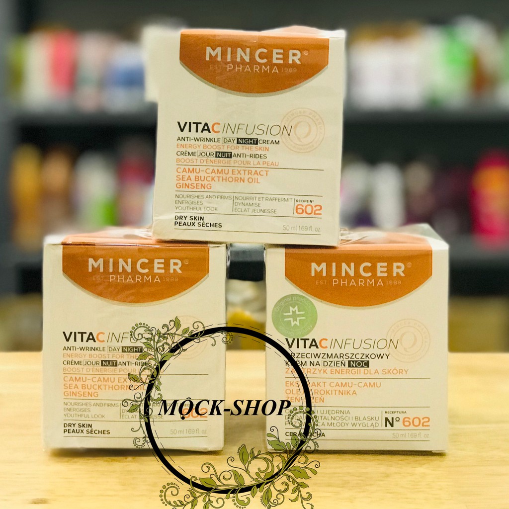 Kem dưỡng trắng Da Mincer Vita.C 602