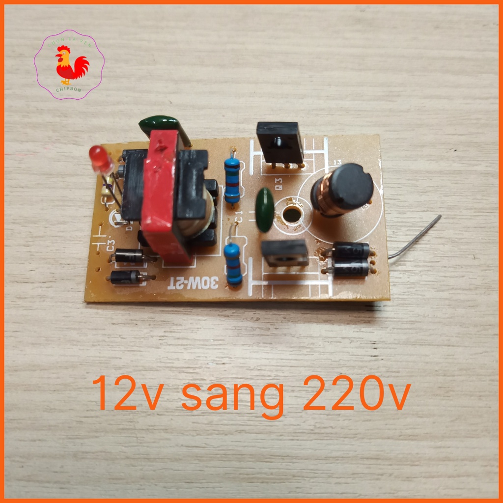 Mạch tăng áp 12v lên 220v AC, mô đun công suất 35w