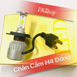 ĐÈN PHA LED C6 3 TIM LED H4 (GIÁ 1 BÓNG)