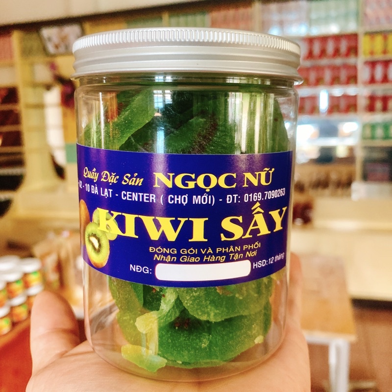 Kiwi Sấy Dẻo DLFRESH Kiwi Tự Nhiên Sấy Dẻo 300gr
