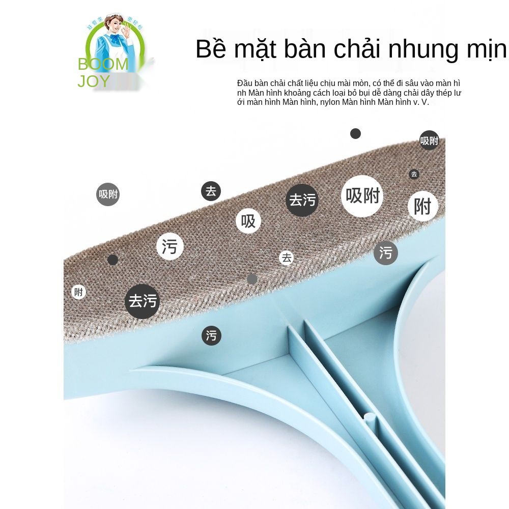 Màn hình và chổi quét cửa sổ để làm sạch kính tạo tác mà không cần tháo rời rửa lau lưới dụng cụ nhà cao tầng hai mặt