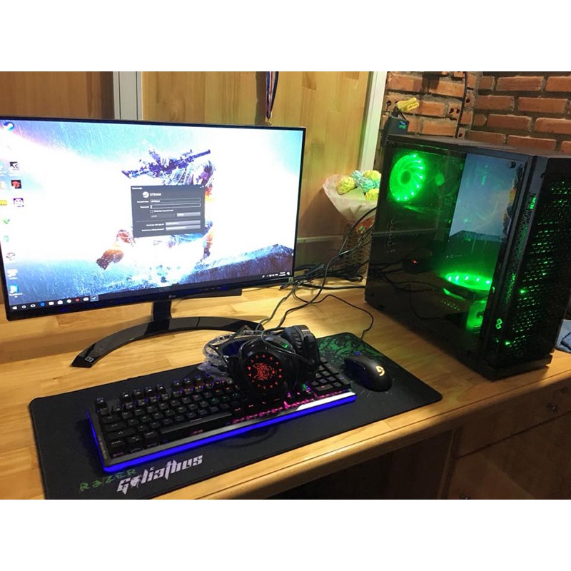Combo bộ máy case H61 chiến game, làm văn phòng