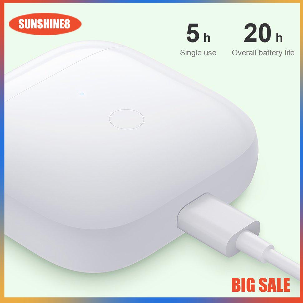 【SUN】Wireless Earbuds LED Display Wireless Touch Control Noise Cancellation Headset