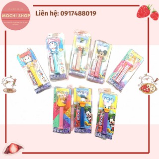 PEZ Candy Kẹo Trái cây Combo đồ chơi + Vĩ Kẹo Hàng Nhật - Hình Ngẫu Nhiên (Date: T2.2022)