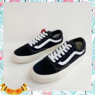 Giày thể thao nam nữ sneaker vans đen vault siêu đẹp