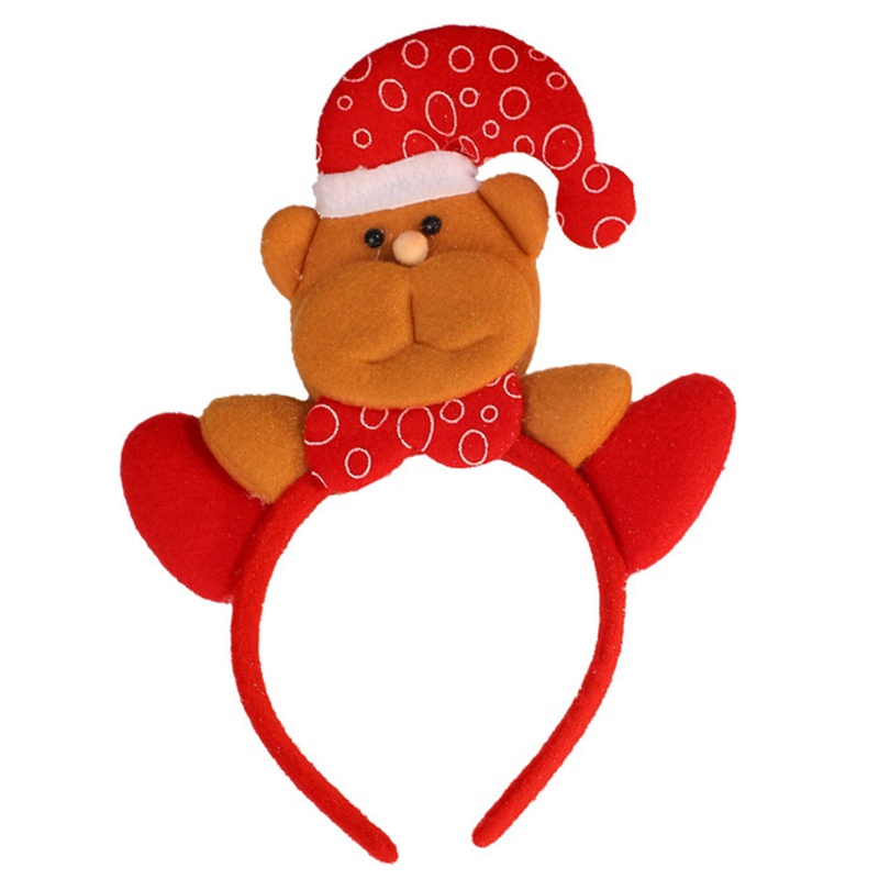 Băng Đô Cài Tóc Hình Tuần Lộc / Ông Già Noel / Người Tuyết Phong Cách Giáng Sinh Năm Mới