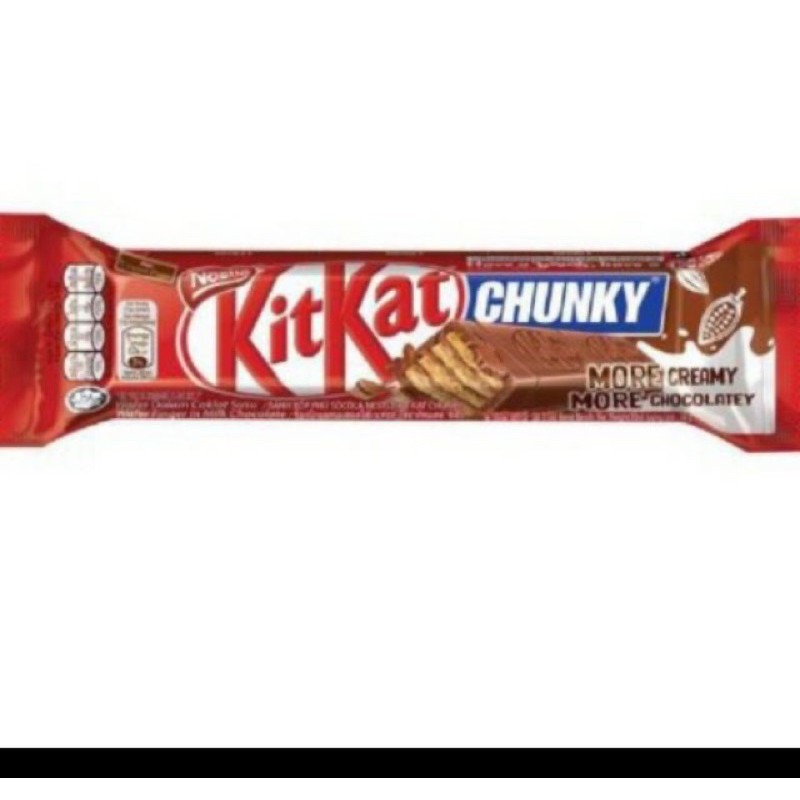 Kẹo KITKAT CHUNKY cacao 38g