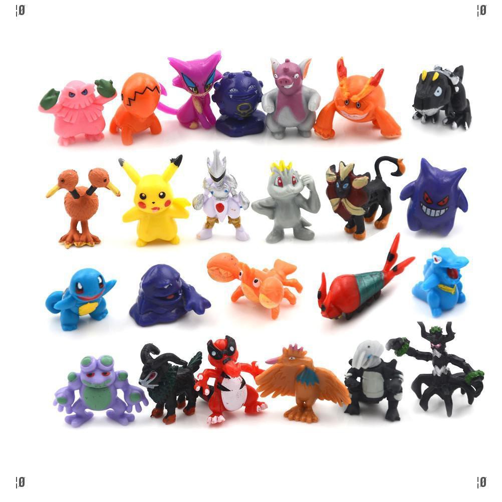 Set 12 Mô Hình Đồ Chơi Pokemon Mini Cho Bé