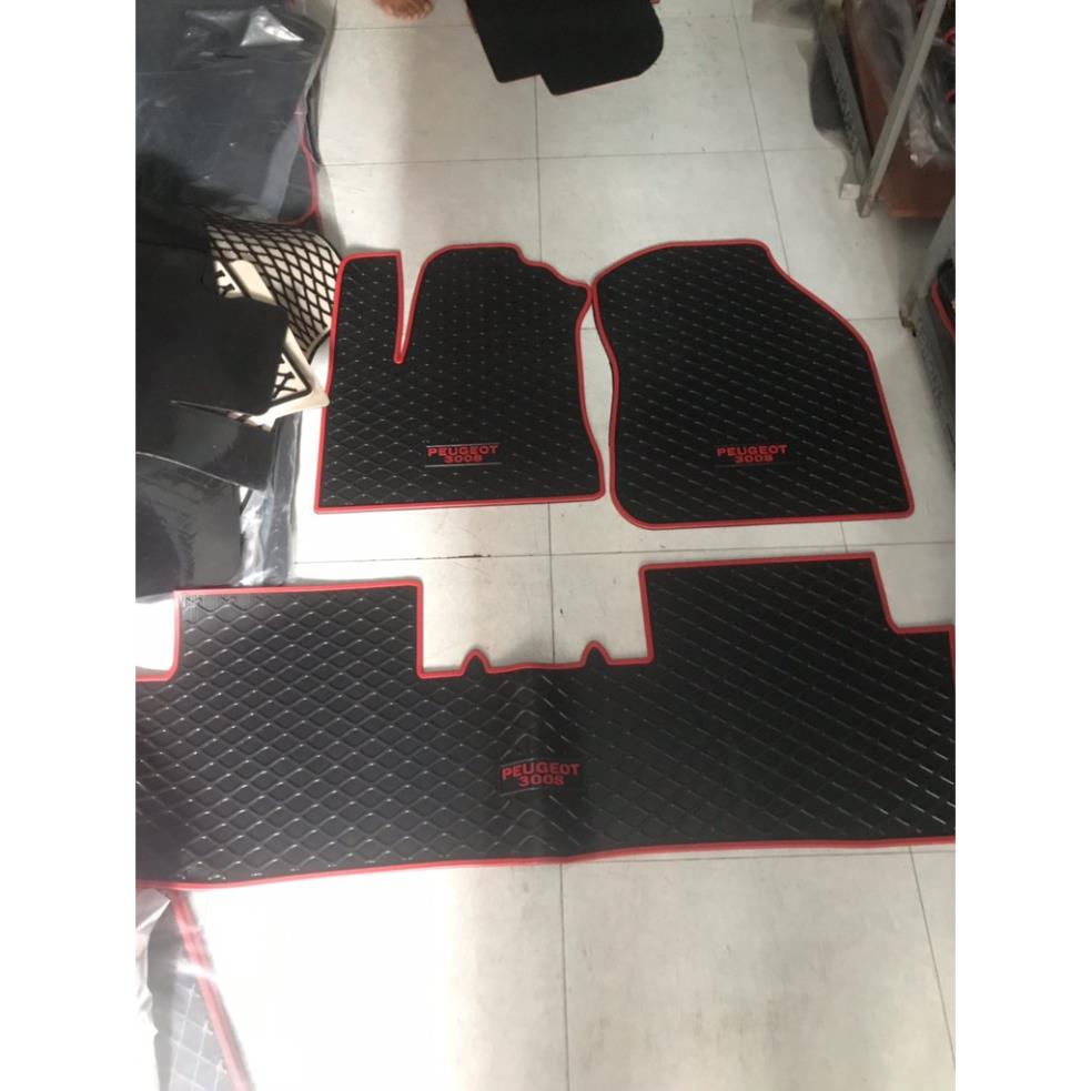 Thảm Lót Sàn Ô tô Cao Su 3D peugeot 3008