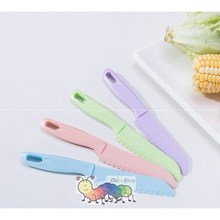 Dao nhựa tập cắt cho bé