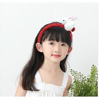 Cài tóc thỏ bông siêu cute - CCOCA018