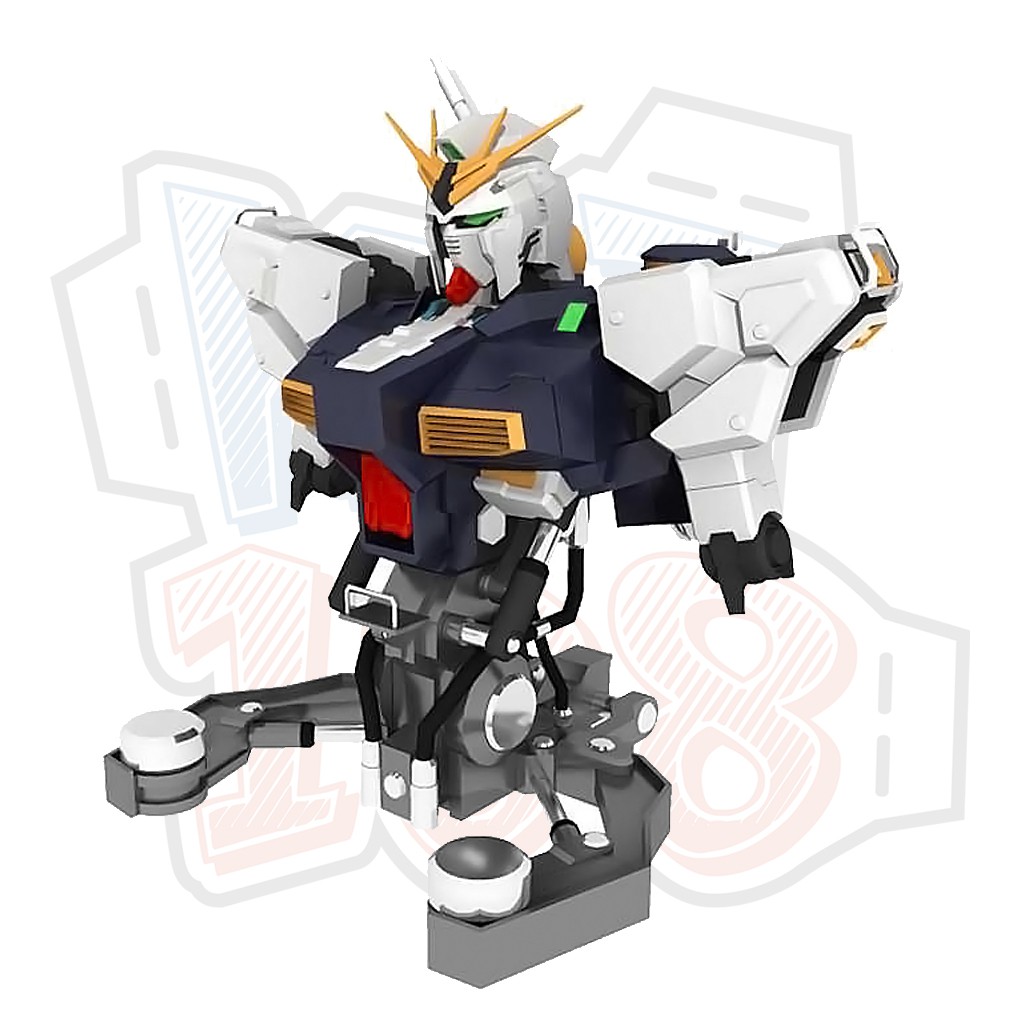 Mô hình giấy Robot RX-93 v Gundam Bust