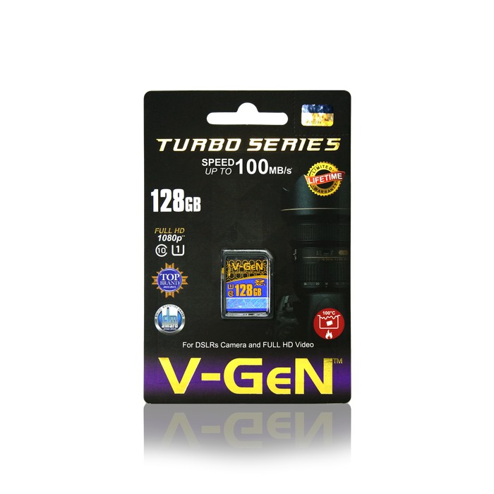 Thẻ Nhớ Sd V-GeN Turbo 128GB 100MB / S SDCard