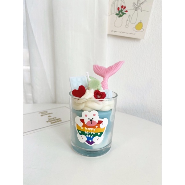 Combo làm nến thơm Cloud Candle tinh dầu cao cấp