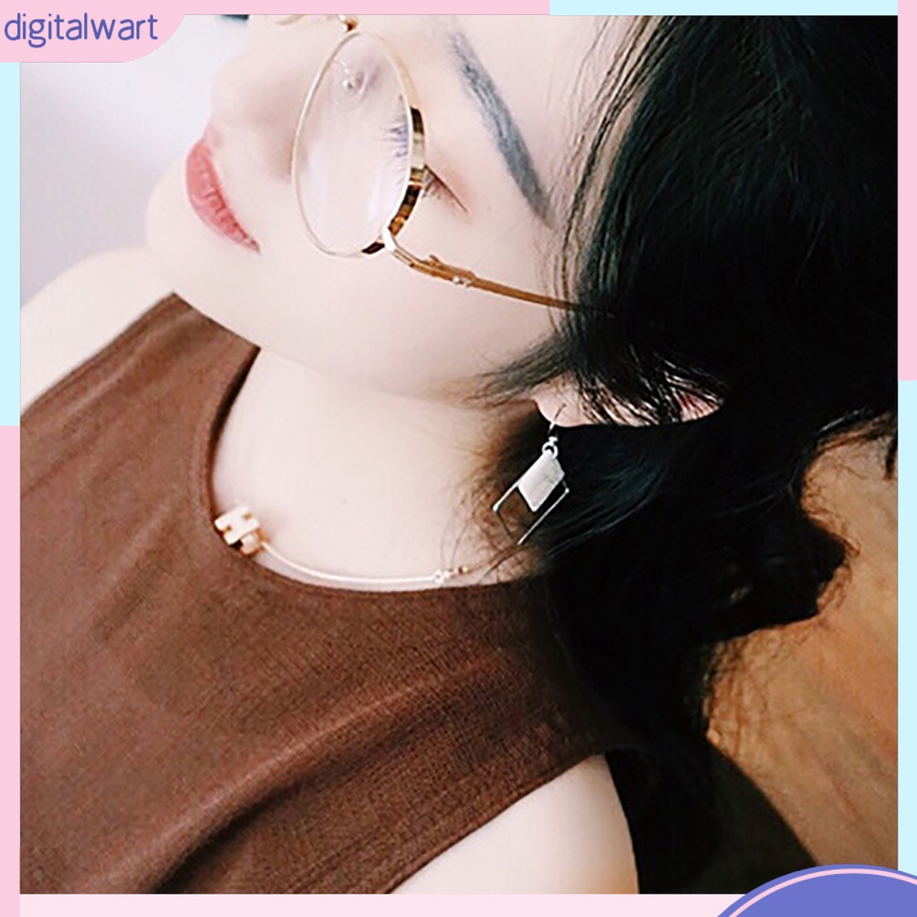 Cặp khuyên tai nữ thiết kế hình vuông sang trọng động đáo cá tính dành cho nữ