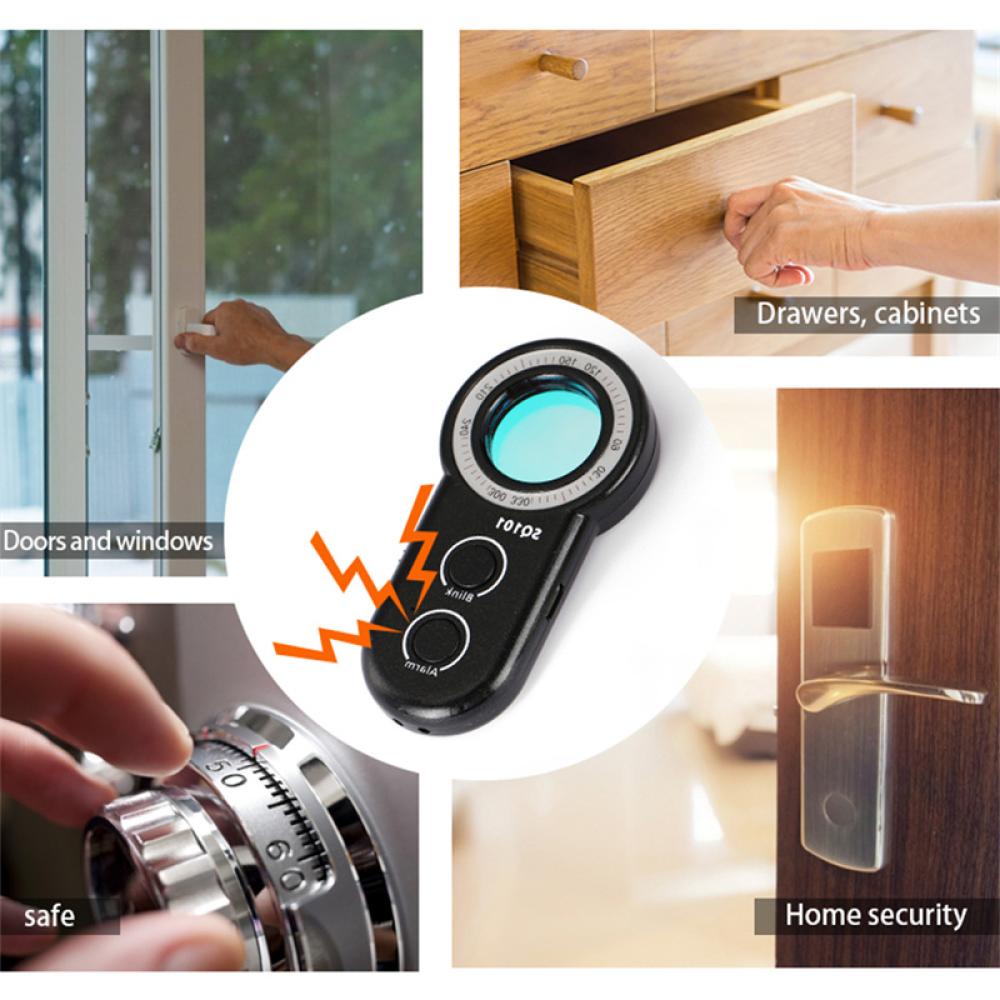 Máy Dò Camera Ẩn Chuông Hồng Ngoại DIGIFOUNDER Có Chế Độ Rung Động Chống Thất Lạc S4U4