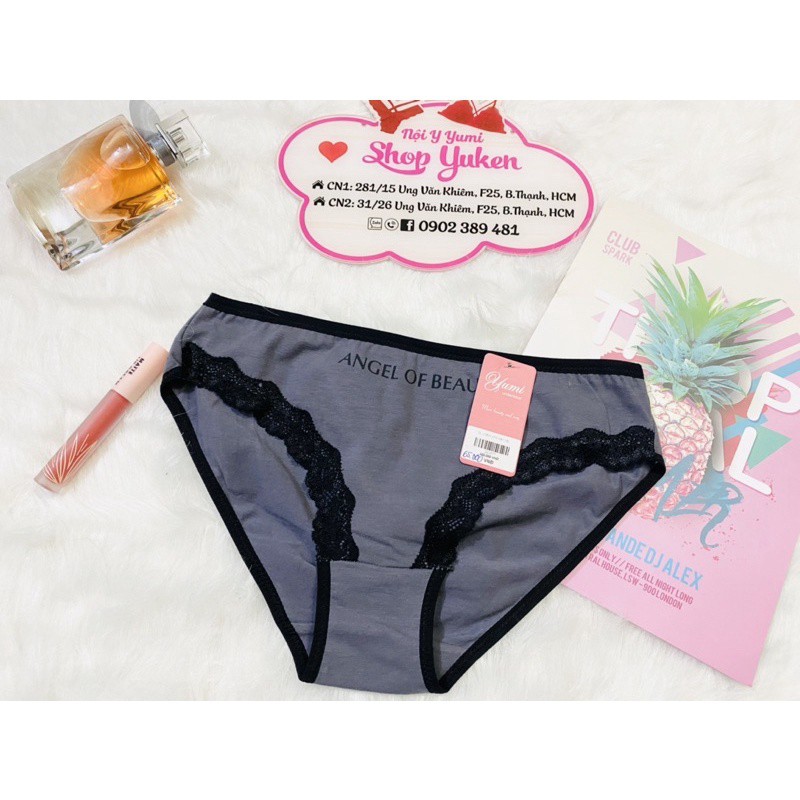 ♥️ SHOP UY TÍN ♥️ [Quần Lót Nữ ]Quần lót Cotton Phối Ren Angel OF Beauty Quần Xuất Khẩu Xịn