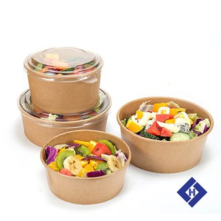 Hộp Bông Lan Trứng Muối 750ml 50 chiếc, hộp craft, hộp nướng bánh, đựng thức ăn siêu rẻ