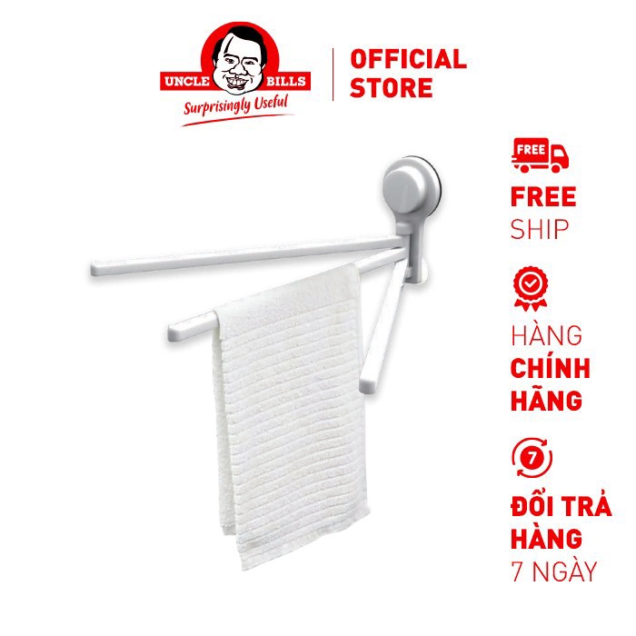 Thanh Treo Đồ Dính Tường Linh Hoạt (3 Thanh) Uncle Bills BH1246
