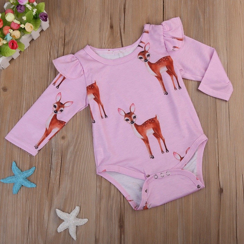 Jumpsuit Chất Cotton Cho Trẻ Sơ Sinh