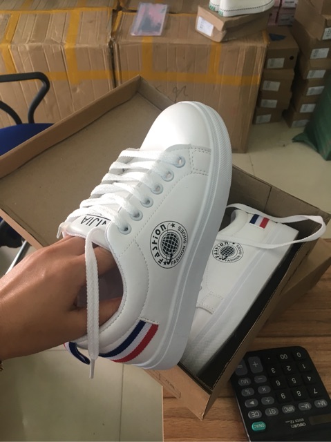 GIầy thể thao NAM, NỮ gót mầu(sẵn hàng+hình thật+hộp) 058 | BigBuy360 - bigbuy360.vn