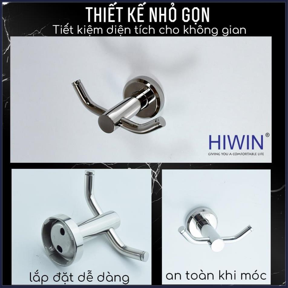 Móc treo quần áo chất liệu inox 304 mặt gương HIWIN Y-530