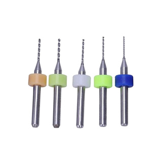 Combo 5 Mũi Khoan CNC (Gồm 1 Mũi 0.8mm, 0.9mm, 1.0mm, 1.1mm, 1.2mm)