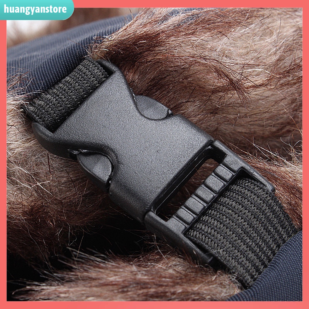 HY| Mũ giữ ấm trùm đầu che tai vào mùa lạnh Unisex