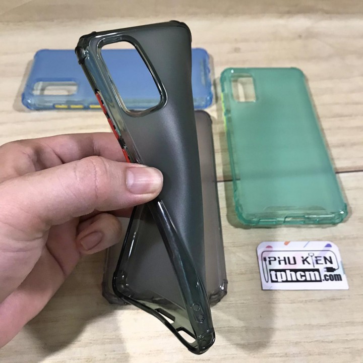 Ốp lưng Samsung S20 dẻo nhám Chống sốc Kiêm Bảo vệ Camera
