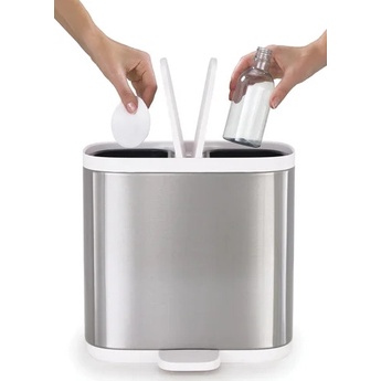 Thùng đựng rác 2 ngăn Split 6L Joseph Joseph, thùng rác 2 ngăn chính hãng Đức