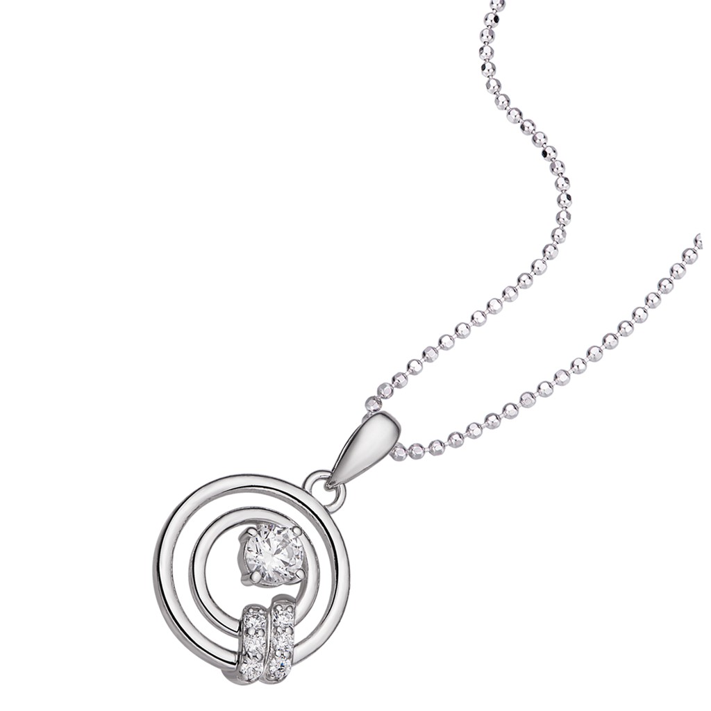 Mặt dây chuyền bạc đính đá PNJSilver Fantasia XMXMK000263