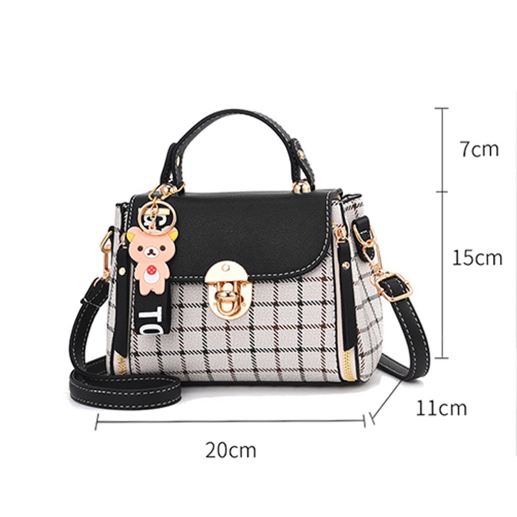 Túi Xách Nữ - Túi Đeo Vai Đeo Chéo Caro Thời Trang Đi Học Đi Chơi | BigBuy360 - bigbuy360.vn