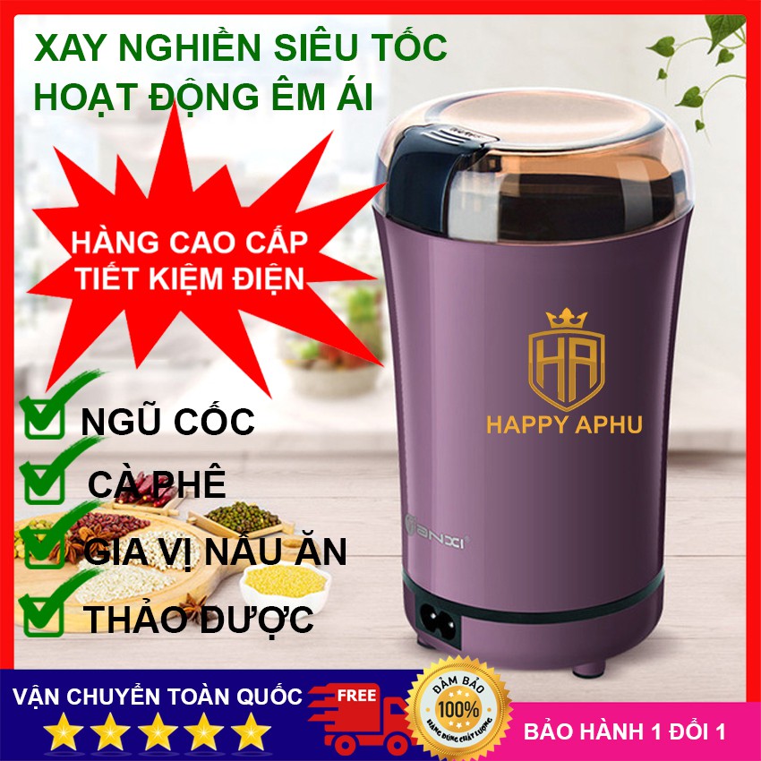 [Mua 1 được 4] Máy xay nghiền bột khô, xay thịt, ngũ cốc đa chức năng, cao cấp dễ dùng, xay siêu tốc, thiết kiệm điện