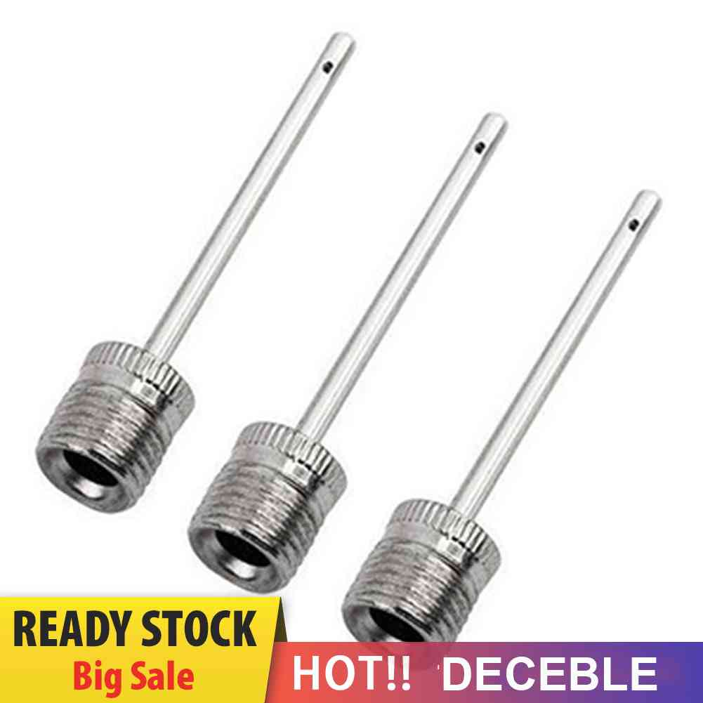 Set 3 Kim Bơm Hơi Cho Bóng Rổ / Bóng Đá Tiện Dụng