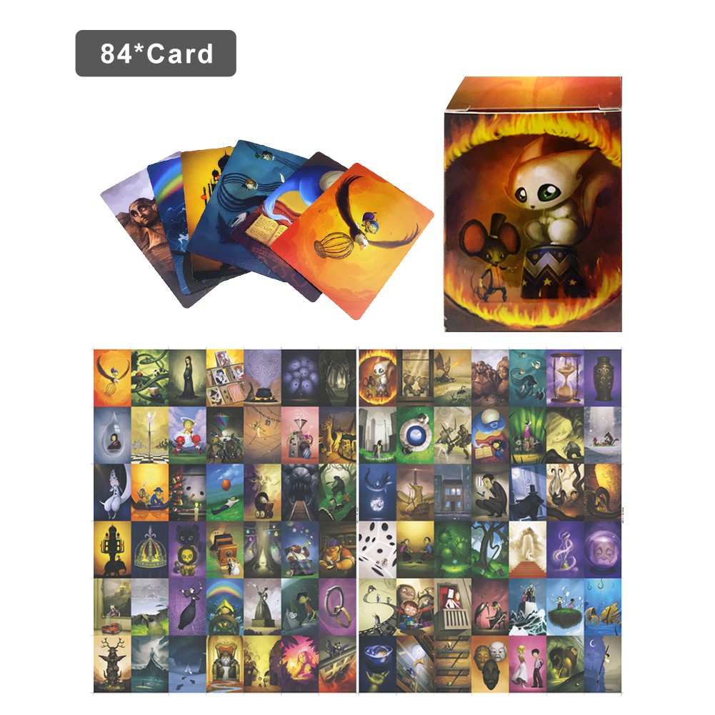 Bộ 84 Thẻ Game Dixit Journey Giải Trí