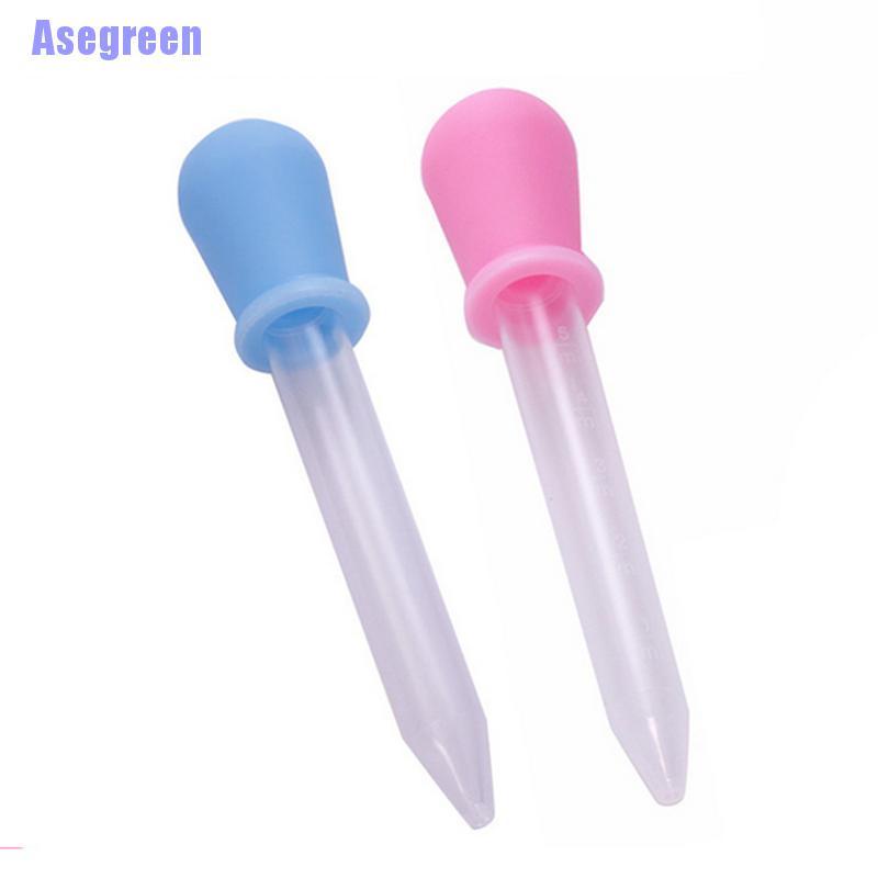 Ống Thả Nhỏ Bằng Nhựa Trong Suốt 5ml 2 Màu Lựa Chọn