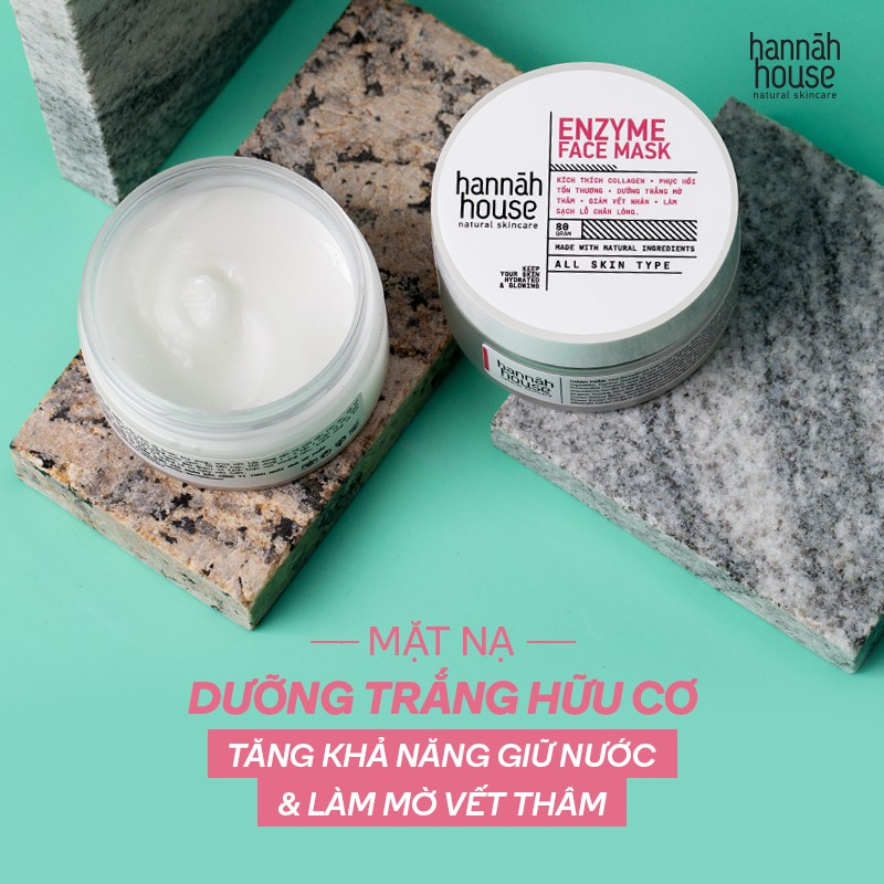 MẶT NẠ DƯỠNG TRẮNG DA HỮU CƠ