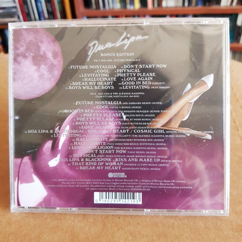 Dua Lipa - Future Nostalgia Bonus Edition Brand new 2xcd