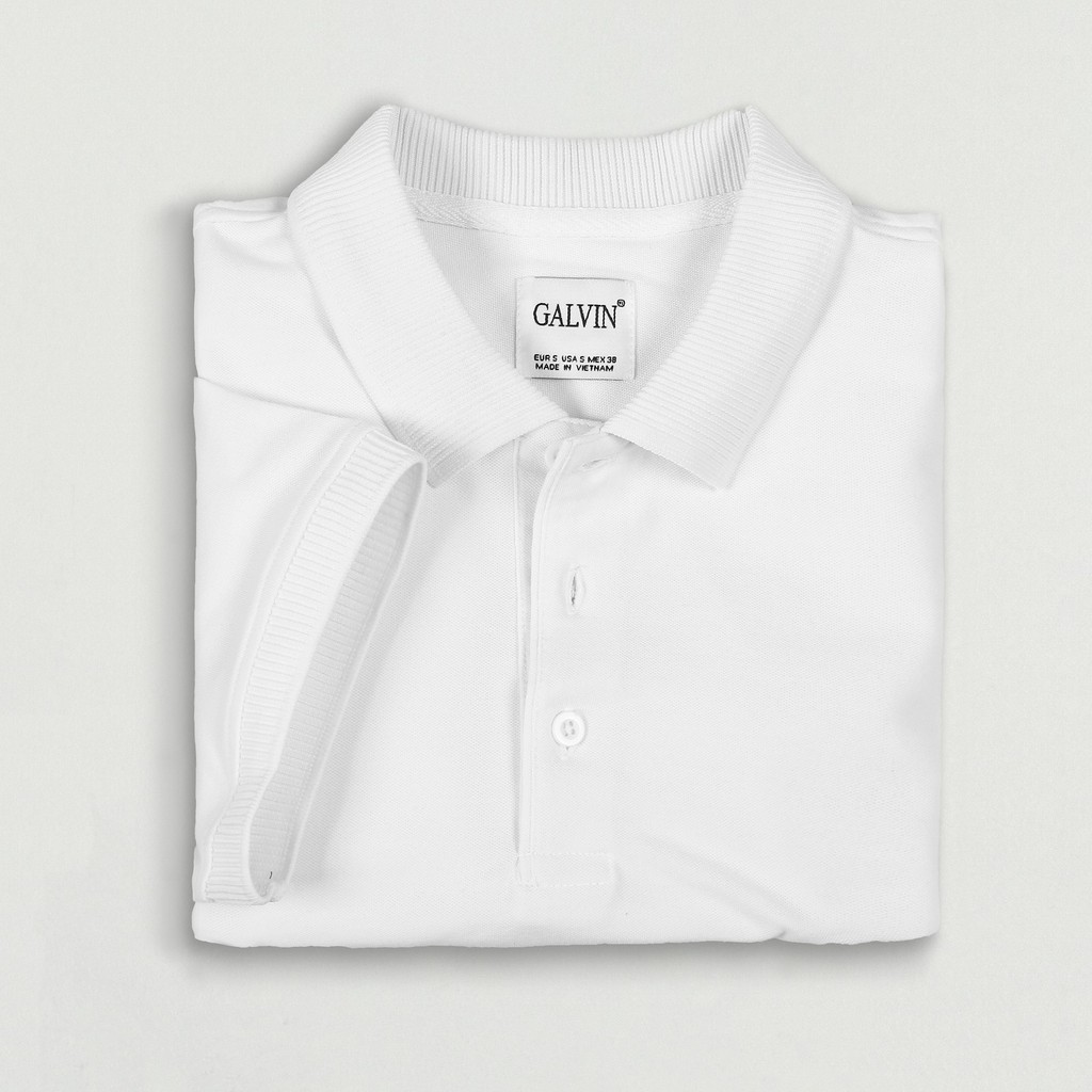 [Mã FAMALLT5 giảm 15% đơn 150K] Galvin - Áo Polo nam cổ bẻ ngắn tay form đẹp chất cotton co giãn PLGV12 | BigBuy360 - bigbuy360.vn