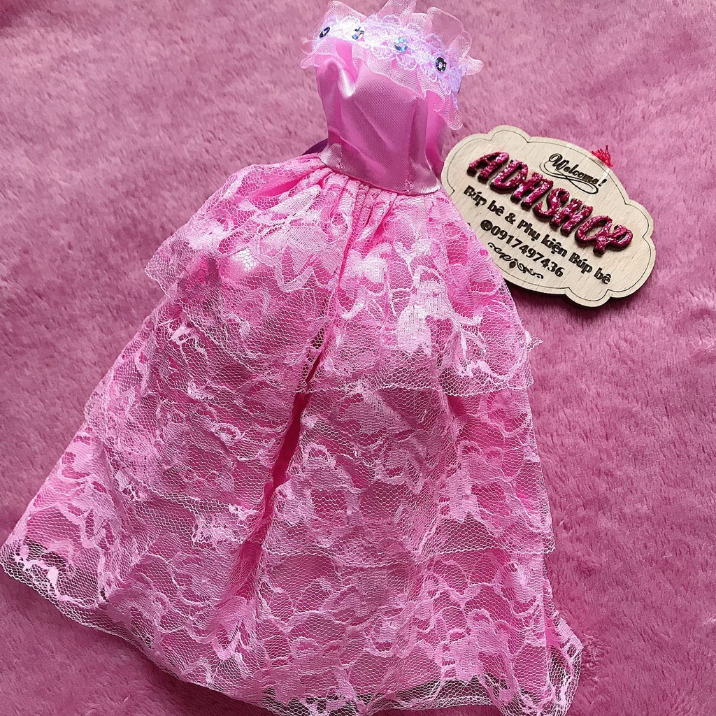 Váy Búp Bê Công Chúa Barbie - Doris váy dạ hội dòng 30cm