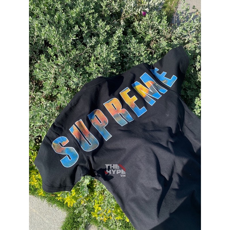 SUPREME TEE - Áo Supreme Crash (Black) [Mirror Quality]