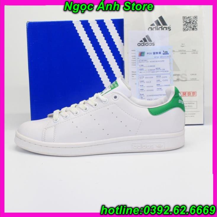 [FREE SHIP]  🔥giày thể thao sneaker 🔥adidass GIÀY STAN SMITH GÓT XANH🔥 bản cao cấp dành cho cả nam và nữ STA 01