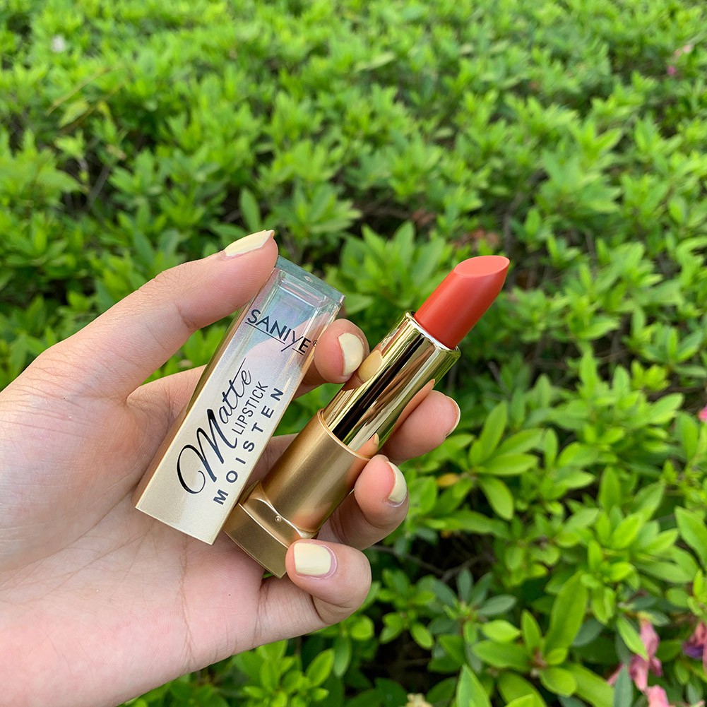 Son nhung trang điểm dưỡng ẩm 8 màu SANIYE L1182