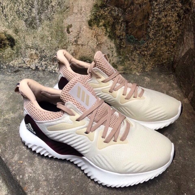 [SALE SỐC-FULLBOX] Giày alphabounce cam trắng size 36-&gt;39