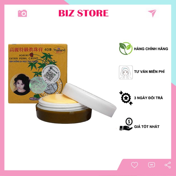 Kem sâm dưỡng trắng da KOREAN EXTRA PEARL CREAM 5g