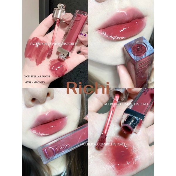 Son Dior Addict Stellar Gloss 754 Magnify Fullbox