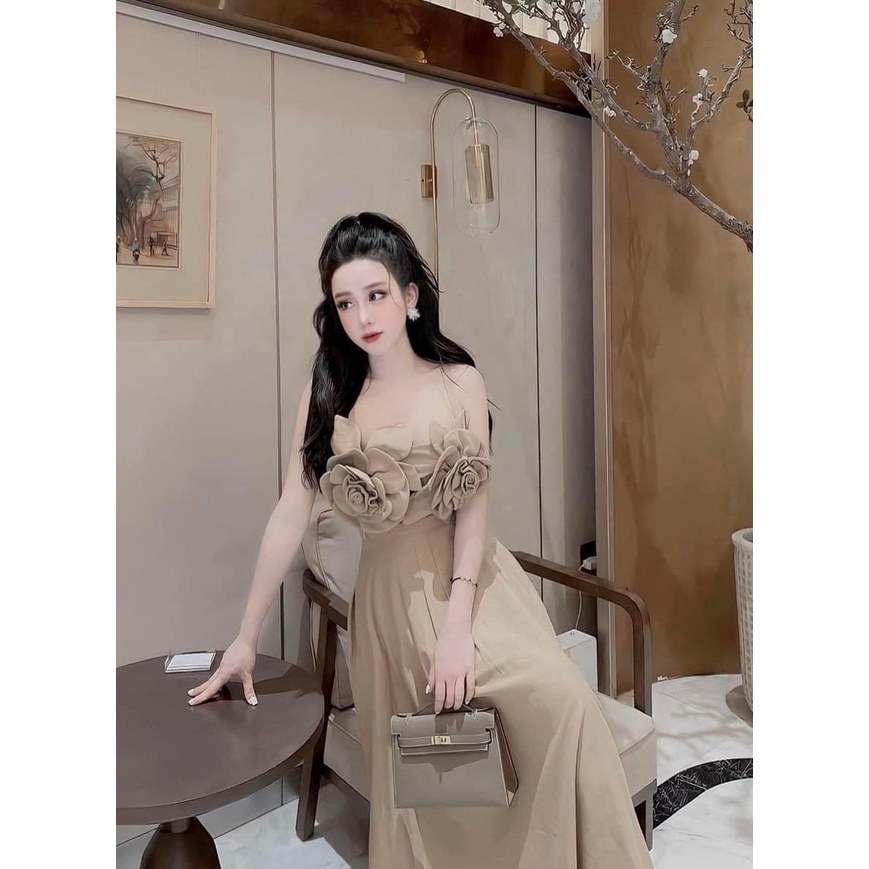 LINH CAVALI- SET LINEN TAG HOA 2 MÀU