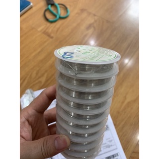 Dây kẽm, dây đồng làm vòng tay, dây kẽm làm phụ kiện trang sức 0.3mm (15m) -1.0 (1-2m )